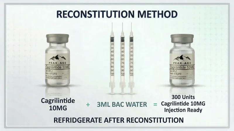 reconstitute cagrilintide 10mg Peptide Dosage Library – 100+ Research Protocols NAD+ IV Therapy in Mood Support Size:Individual
