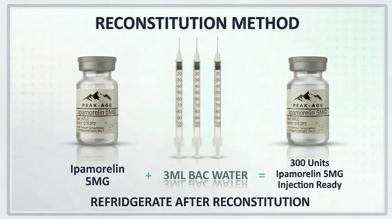 5mg ipamorelin reconstitution Peptide Dosage Library – 100+ Research Protocols